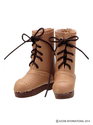 Pokkori Laced Up Boots (Camel), Azone, Accessories, 4580116047589